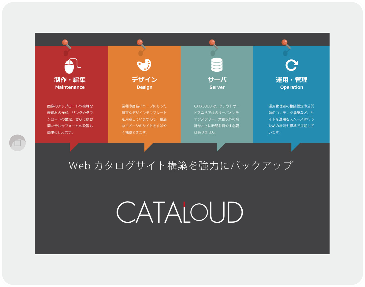 Cataloud Webカタログサービス